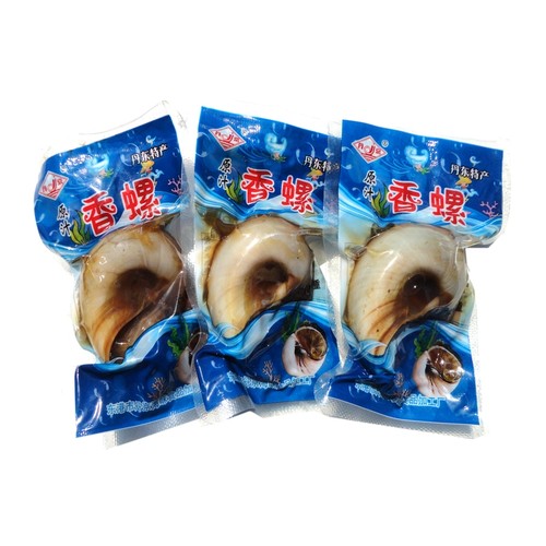 原汁香玉螺丹东特产零食海鲜即食