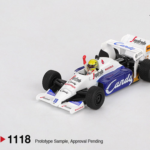 MINIGT#1118-Toleman TG184 #19 Ayrton Senna合金汽车模型1:64