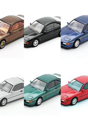 Shadow 90年代宝马850 CSi 含可动部件跳灯 1:64合金汽车模型玩具