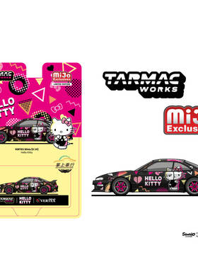 TarmacWorks TW-Nissan Silvia (S14) Hello Kitty汽车模型1:64