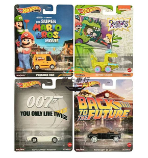 风火轮 2023 DMC55 电影娱乐复古批次 007 马里奥VAN 回到未来