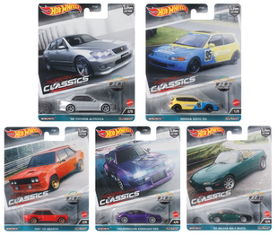 风火轮 汽车文化 现代经典4 FPY86 E批次 本田EG咬地鲨马自达MX5