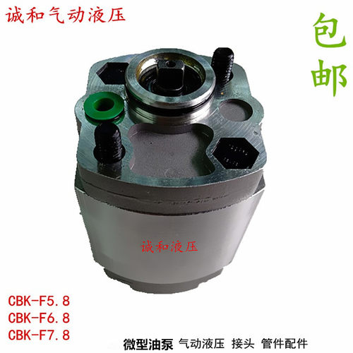 齿轮泵微型小排量高压反转扁键