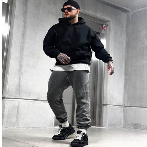 slowGang美式重磅卫衣