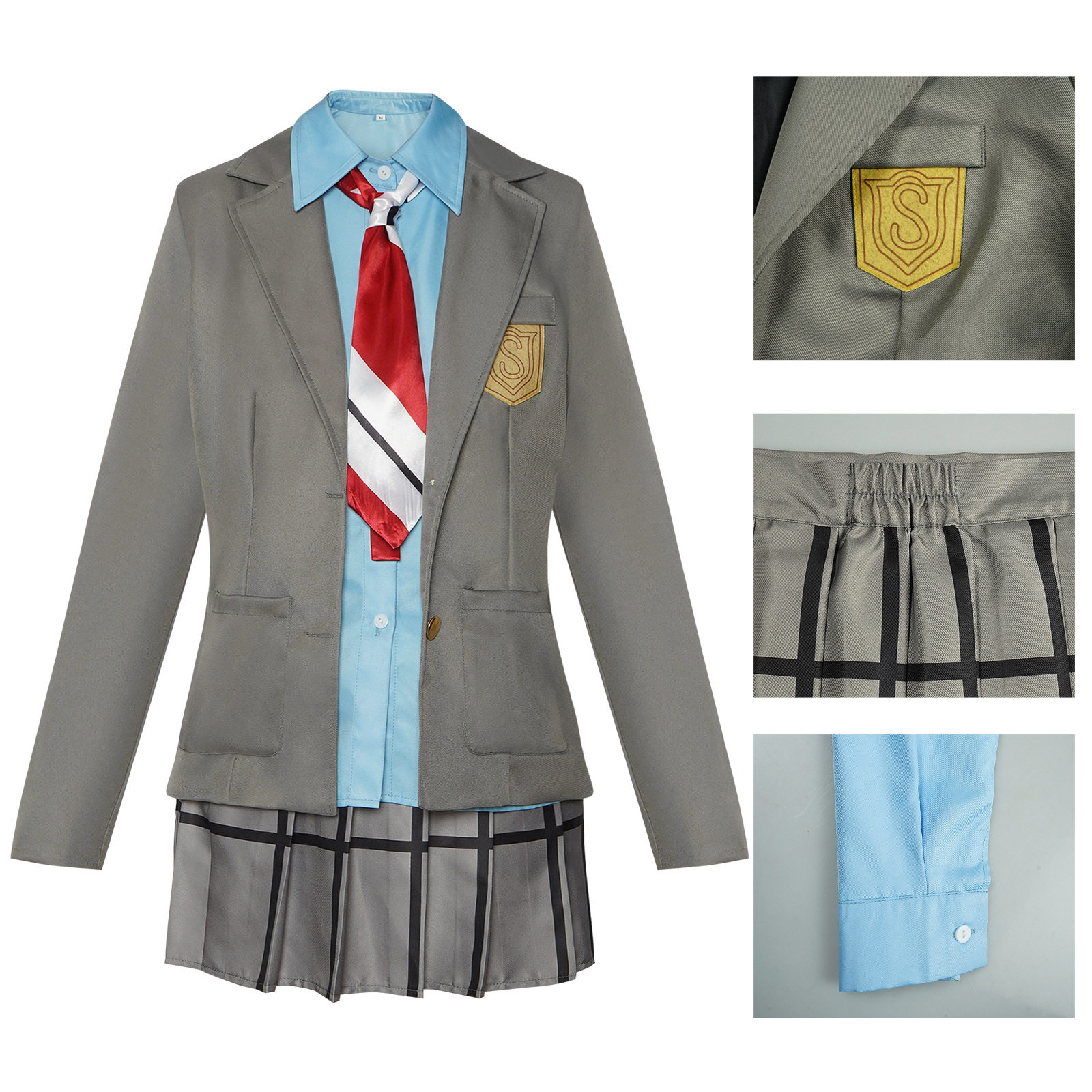 薰有马公生校服Cosplay学校套装