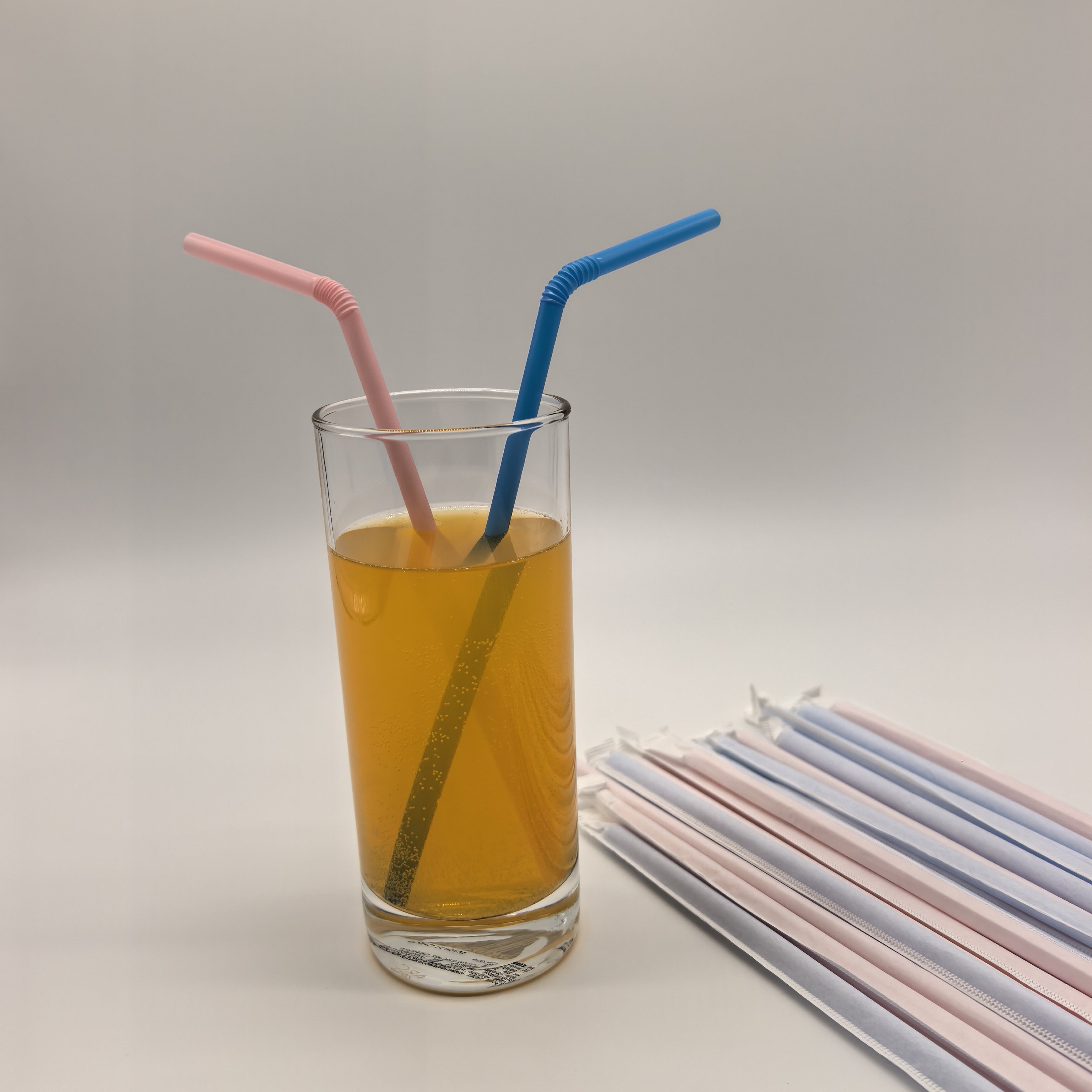 一次性家用粉色可弯曲吸管耐高温独立纸包装万向弯头喝水果汁吸管,餐饮具,吸管,淘宝优惠券,粉丝福利购,淘宝优惠卷