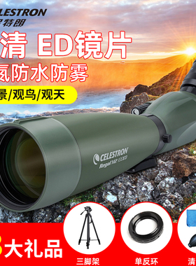 星特朗锐高观鸟镜高倍高清单筒望远镜APO专业级M2 100F-ED镜夜视