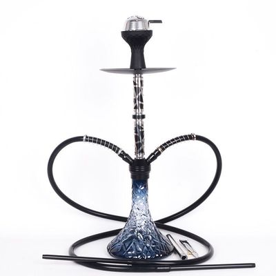 新款阿拉伯水烟全套酒吧水烟壶单双管水烟膏料碳KTV水烟筒hookah