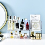 Косметическая вместительная и большая настольная коробка для хранения, прозрачный туалетный столик, акриловая маска для лица, популярно в интернете