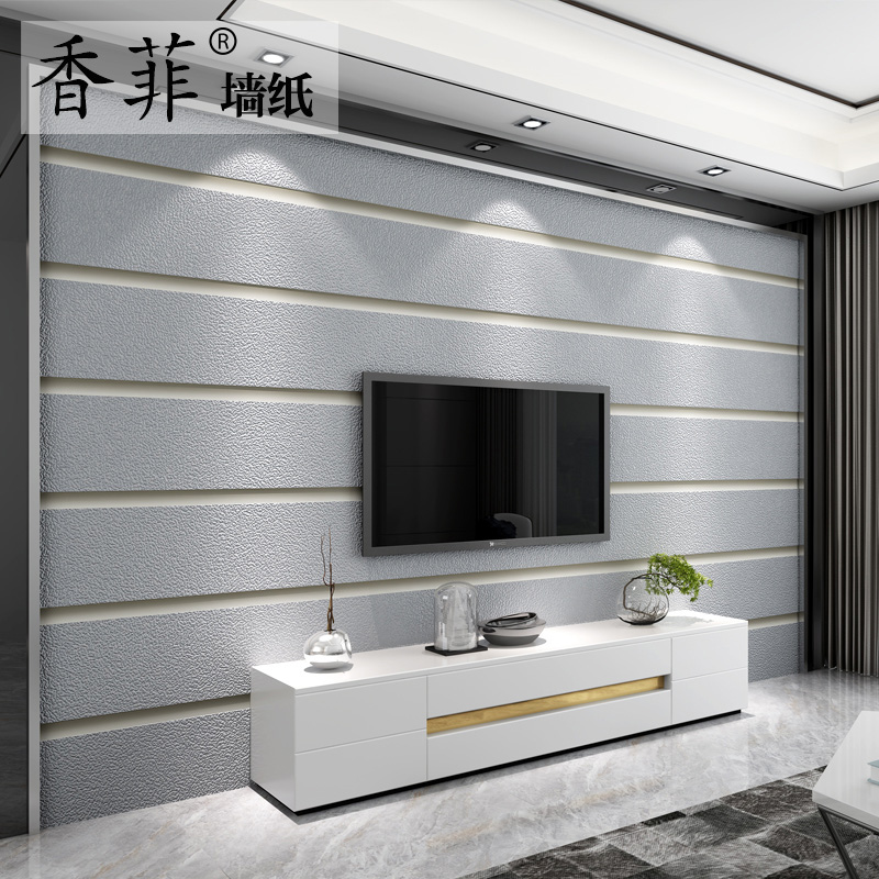 3dÌõÎÆÂ¹Æ¤ÈÞǽֽÎÔÊÒ¿ÍÌüÓ°ÊÓŷʽ¼òÔ¼ÏÖ´úÎ޷IJ¼µçÊÓ±³¾°Ç½±ÚÖ½