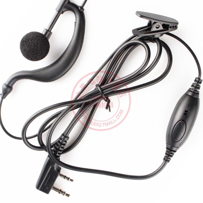 泉盛对讲机K10AT高品质双孔耳机