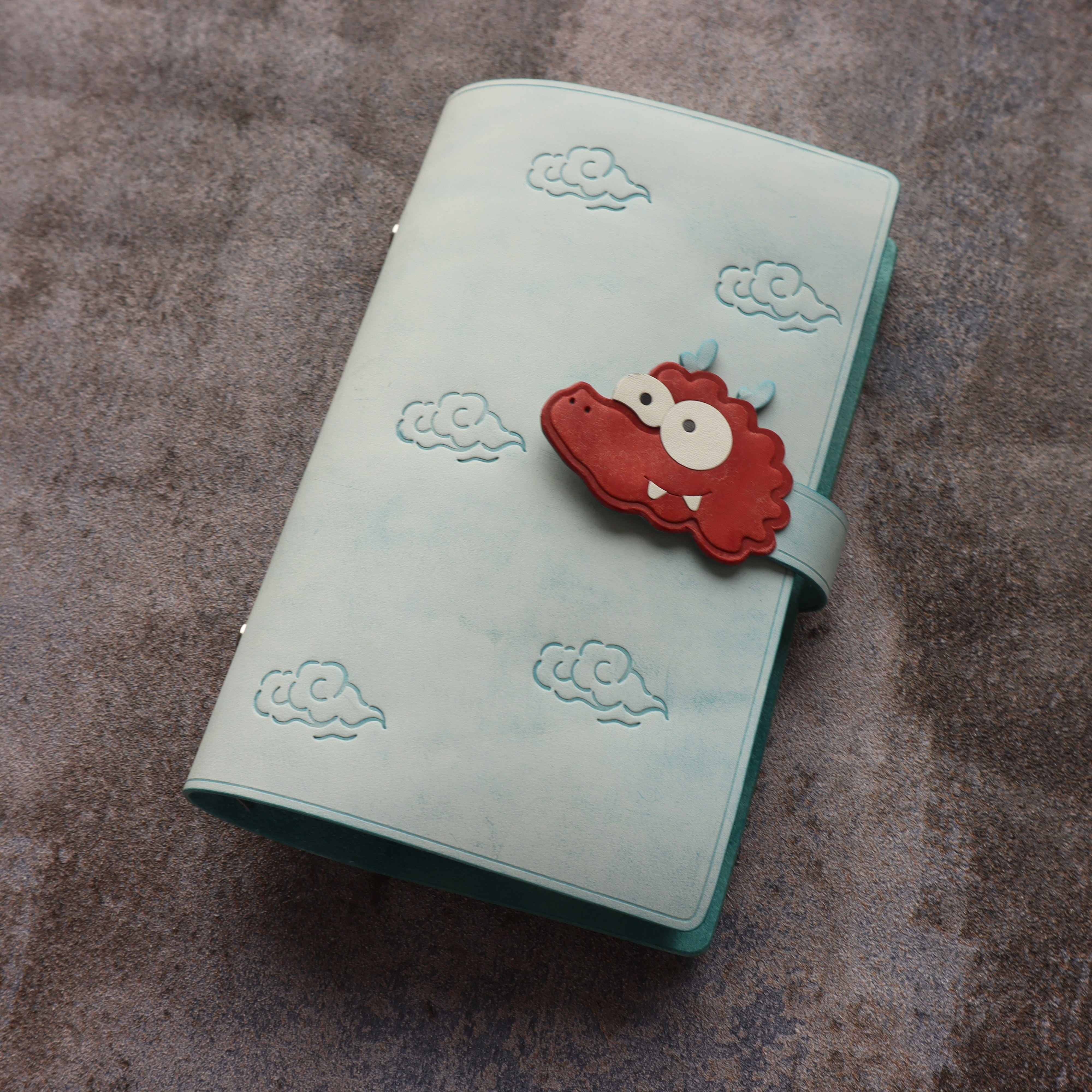 原创龙龙本手工定制真皮牛皮可爱手帐质感小众定页TN活页独特礼物,文具电教/文化用品/商务用品,手帐/日程本/计划本,淘宝优惠券,粉丝福利购,淘宝优惠卷