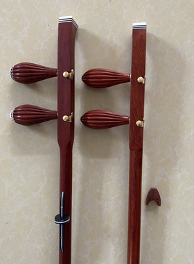 板胡杆 铜轴木轴豫剧 评剧板胡杆 缅红木板胡杆子 扁杆 圆杆选择