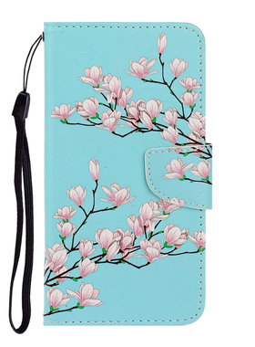 适用于 三星Galaxy A14 4G 5G SM-A146P SM-A145F 卡通花卉防摔多卡插卡钱包支架手机壳全包