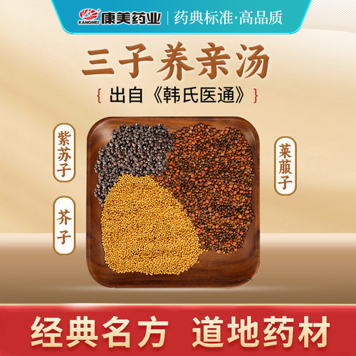 康美中药材汤方芥子莱菔子紫苏子