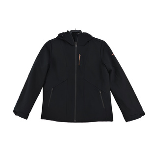 鸿星尔克女两件套上衣加绒加厚风衣外套2025年秋冬季 防风保暖 新款