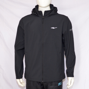 鸿星尔克男子加厚风衣外套2025年秋冬款防风防水梭织绒里男式上衣