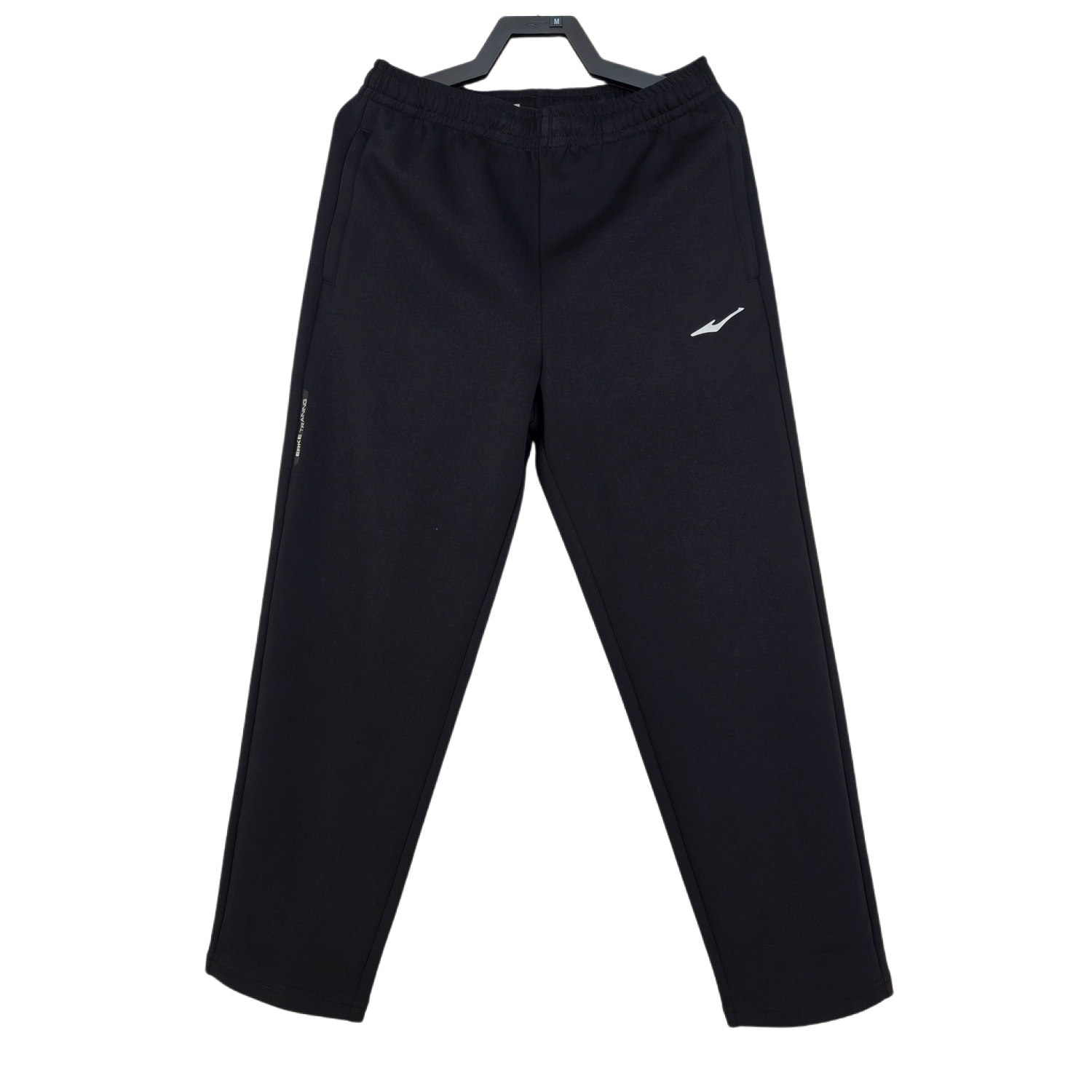 鸿星尔克男针织运动长裤直筒休闲裤2026春季新款棉质透气舒适卫裤