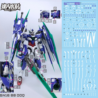 大林/达人GN16MG00Q全刃式水贴