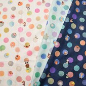 日本进口纯棉yukiemon杰瑞邦邦60支高支薄棉松浦连衣裙拼布艺面料