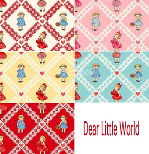 日本进口Dear Little World玛格丽特索菲亚quiltgate方格布料现货