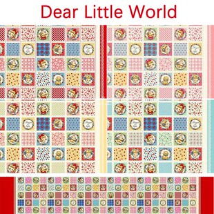 日本进口Dear Little World玛格丽特索菲亚quiltgate拼凑布料现货