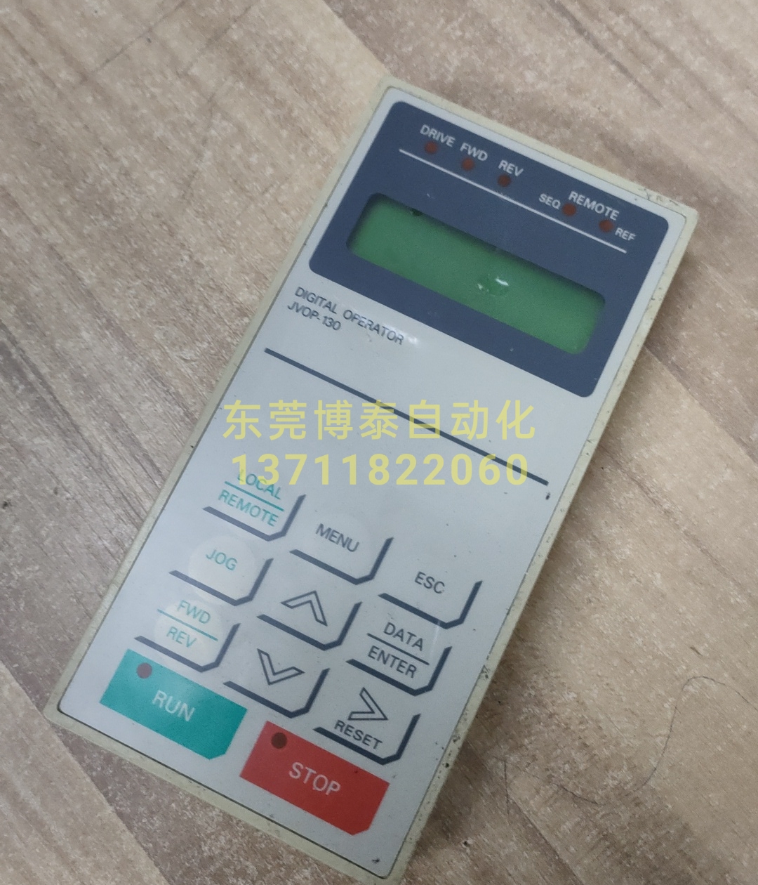 YASKAWA安川变频器面板 616G5 JOVP-130  二手拆机包好