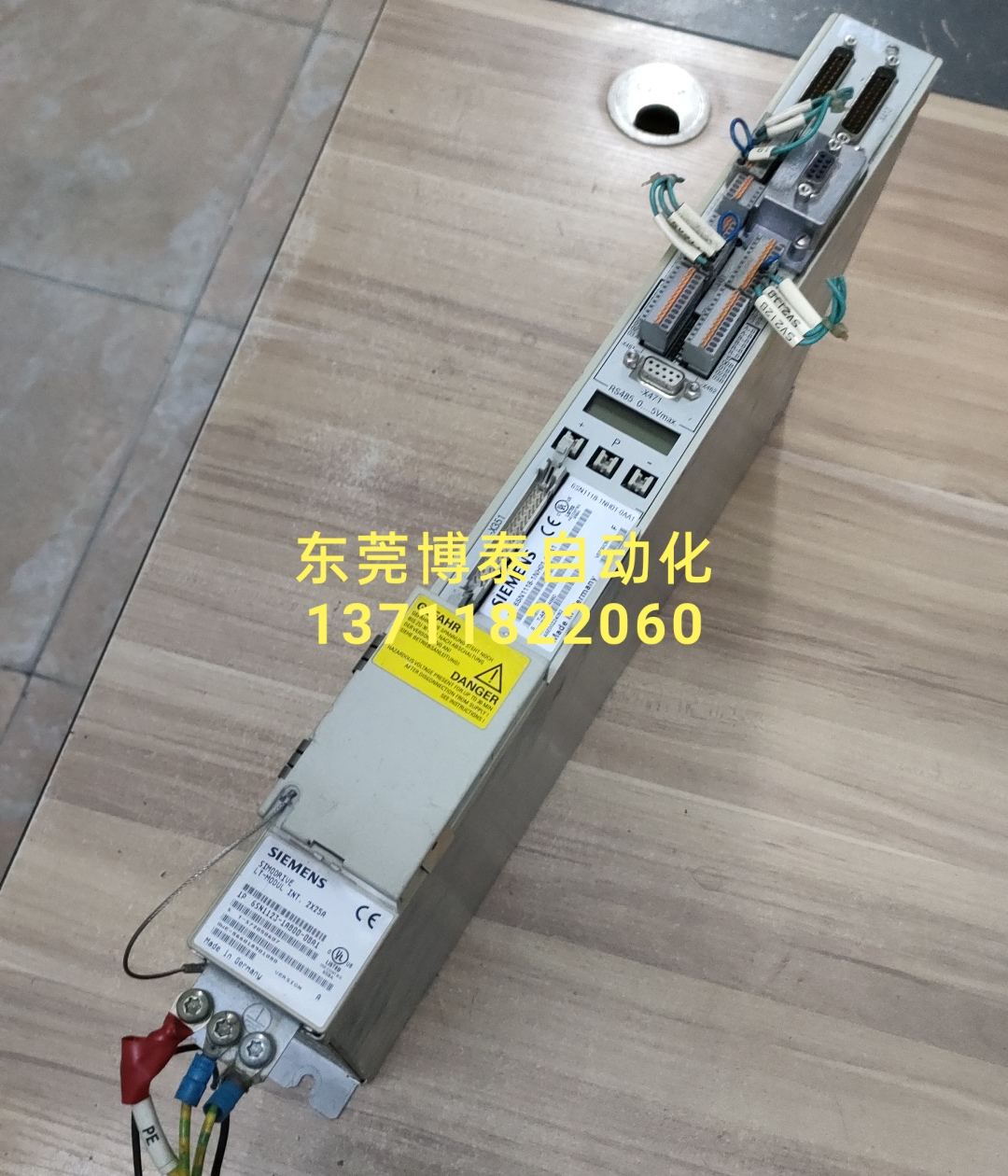西门子 2X25A 伺服驱动器 测试包好 6SN1123-1AB00-0BA1 不含卡