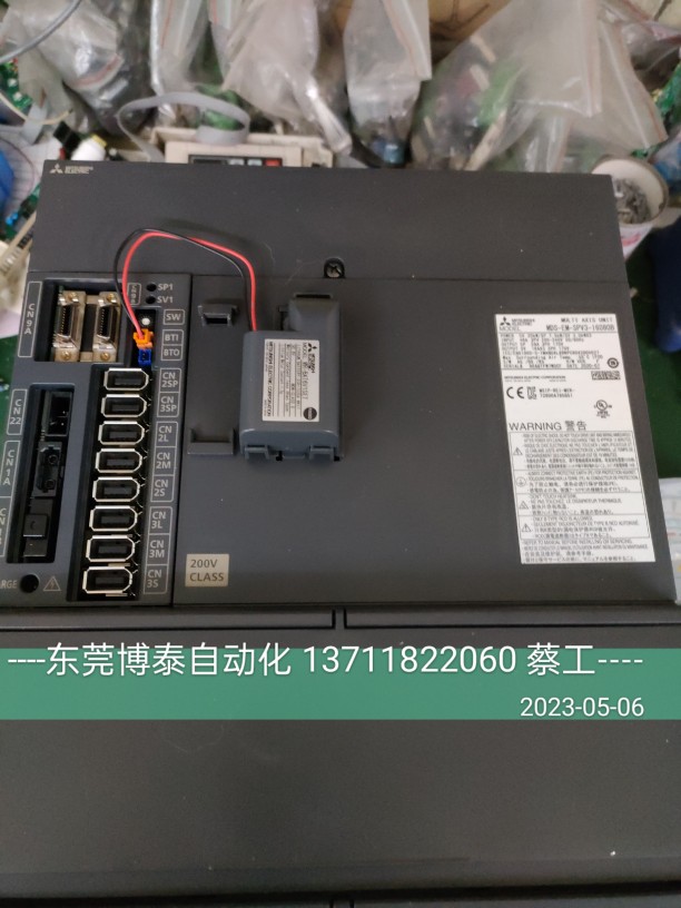 东莞三菱数控维修M80一体机伺服驱动器MDS-EM-SVP3-16080B M70 V