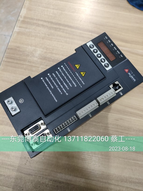 东莞ALPHA阿尔法变频器维修伺服驱动器 AS600M-5R5T3EE-S 004T3E