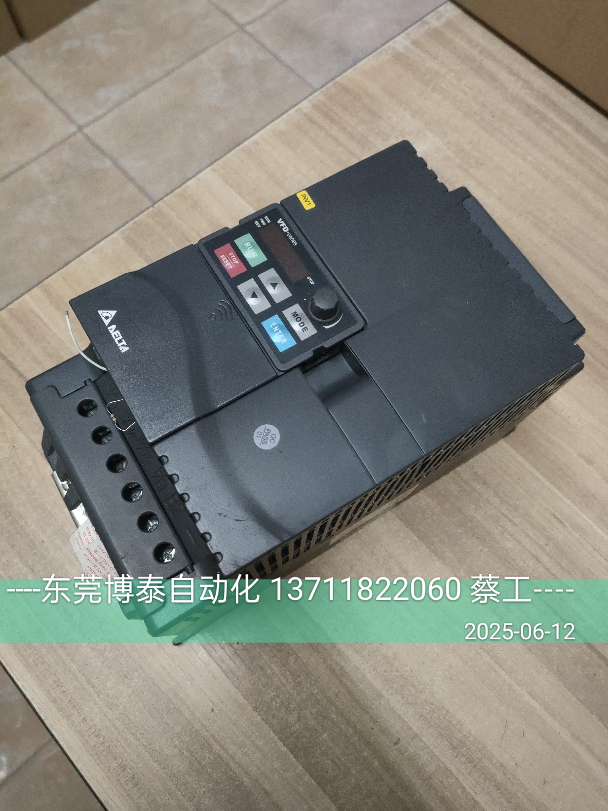 台达变频器 原装拆机 VFD-E VFD075E43A 测试包好 380V 7.5KW直拍