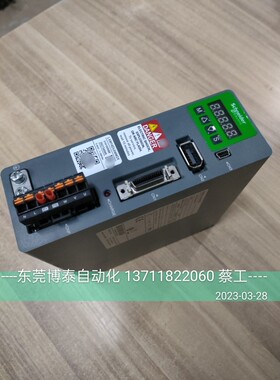 施耐德伺服驱动器 LEXIUM 16 LXM16DU04M2X 成色充新 400W 包好