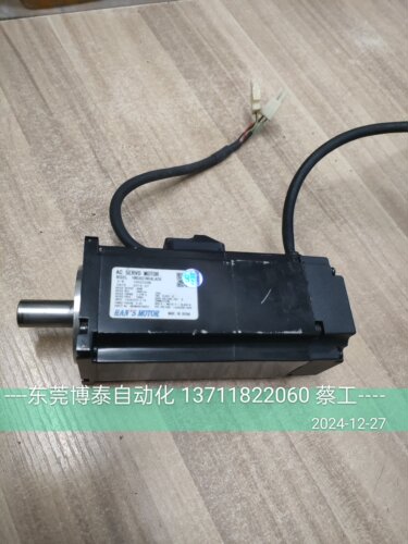 大族伺服电机 成色新包好 HMSA01N04LA08 带刹车400W 三协尼得科