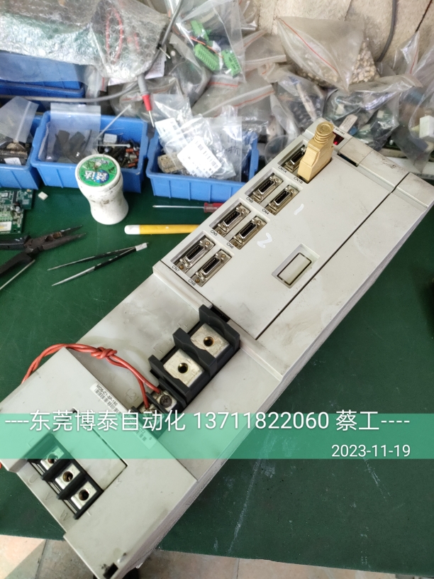三菱数控维修 三菱伺服驱动器维修 MDS-C1-SP-150 主轴 电机抖动