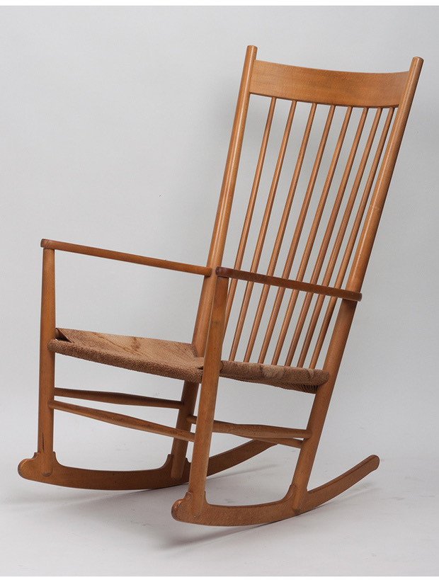 HansJWegner编织J16摇椅