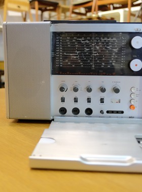 德国 Braun 中古 60年代 Dieter Rams 设计 T1000 晶体管收音机