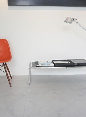 Herman-Miller产 Eames 60年 中古 Vintage 橙色贝壳休闲椅