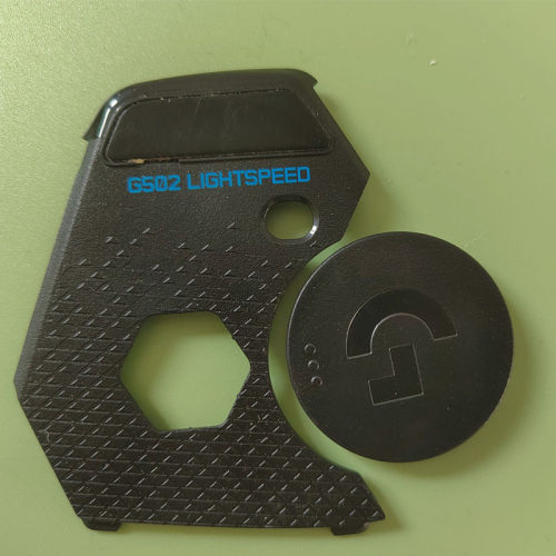 罗技G502 LIGHTSPEED创世者底盖G502鼠标鼠标配重底盖后盖圆底盖