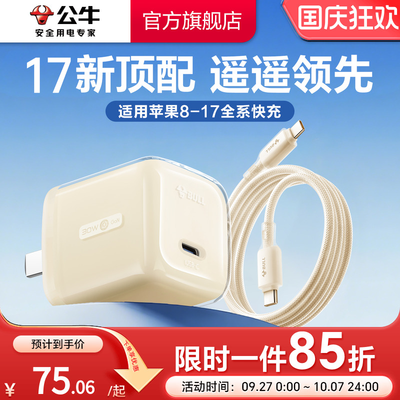 【iPhone17专属】冰立方充电器