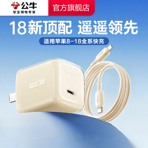 【iPhone18首选】冰立方充电器