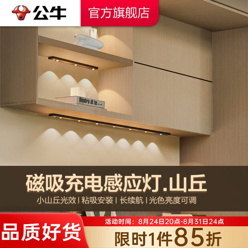 公牛led感应充电式橱柜灯