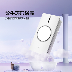 公牛Y60多功能浴霸照明排气扇一体暖风机浴室卫生间集成吊顶浴霸