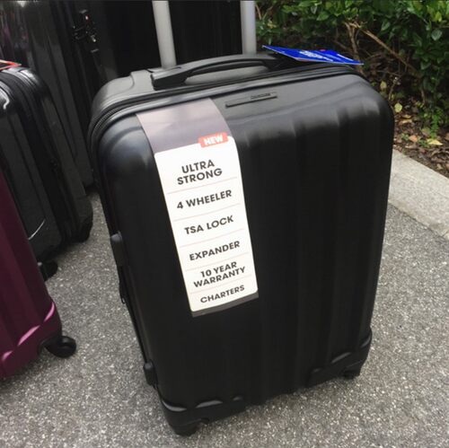 出口万向轮万向轮纯pc拉杆箱pc