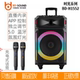 贝德音响时光系列1552大功率户外广场舞蓝牙拉杆乐器K歌12寸音箱