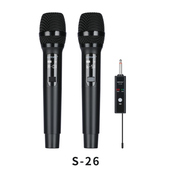 通用款 充电万能无线话筒防啸叫U段调频音响功放K歌充电麦克风耳麦