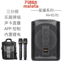 万利达9570星耀系列户外便携路演音响萨克斯吉他弹唱专业乐器音箱