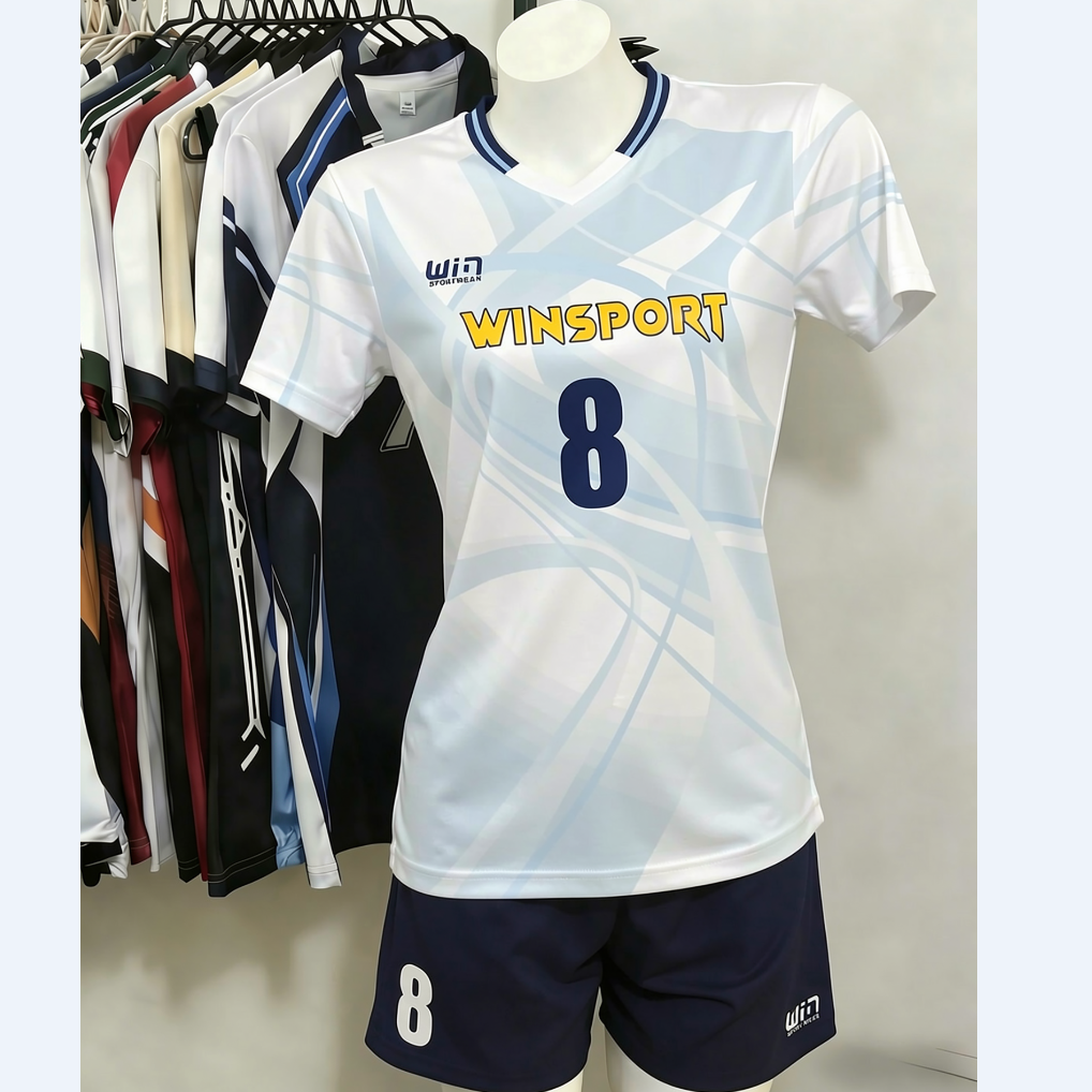 排球服套装男女队服定制排球服国家队团购训练服气排球比赛服设计
