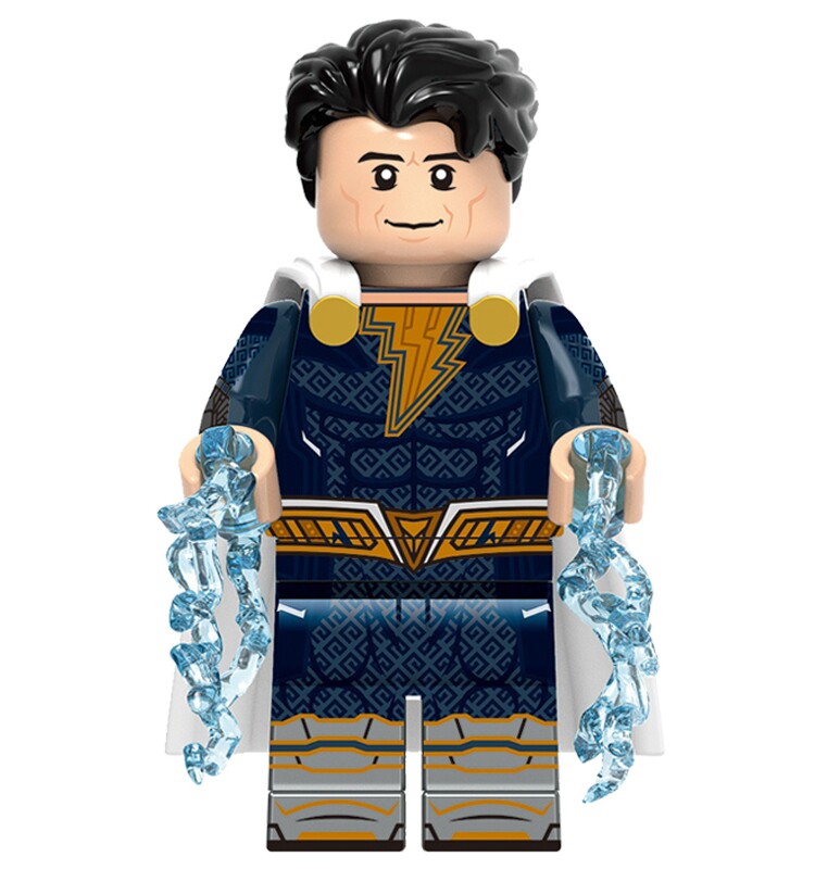 兼容乐高dc正义联盟雷霆沙赞gh0122弗莱迪弗里曼第三方人仔积木