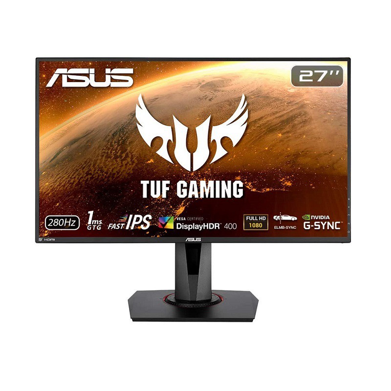 TUF GAMING VG279QM 27英寸1MS响应280Hz高刷新直屏IPS电竞显示器-封面