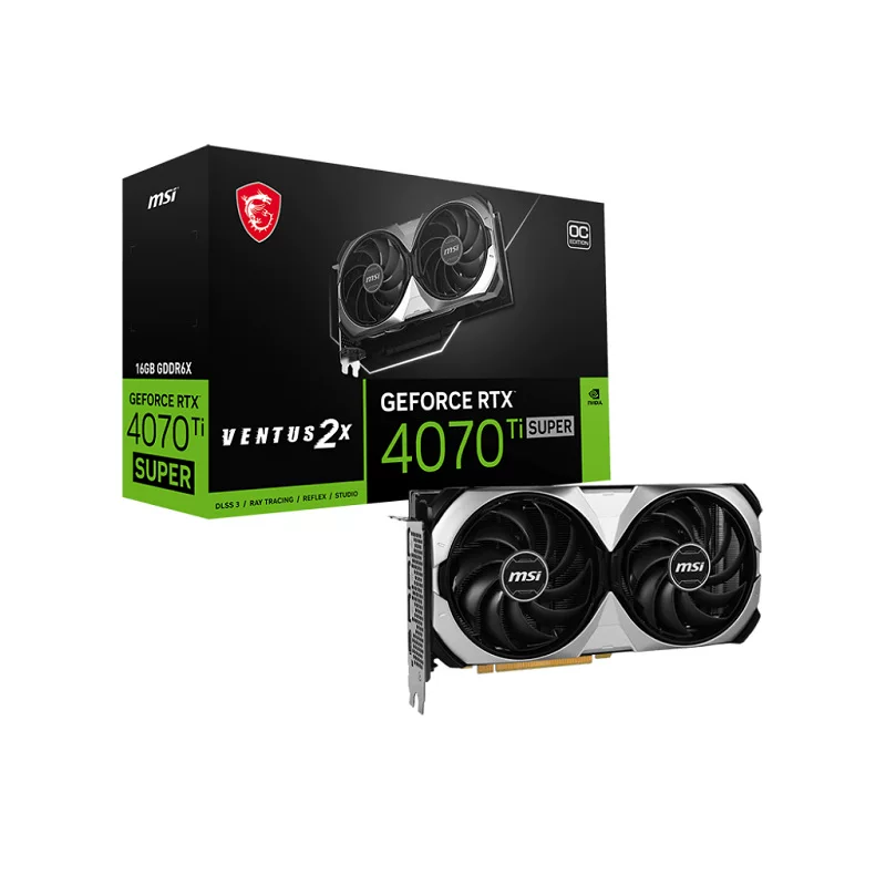 Wantu Division GeForce RTX4070TI Super 16G Ventus 2x OC Игровая графика Steet